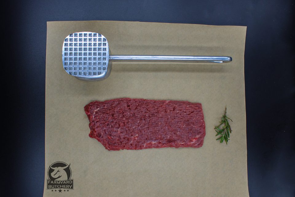farmyard butchery beef tenderised steak a grade