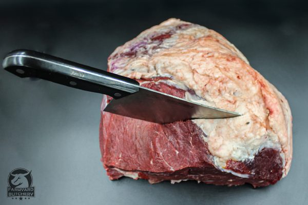 farmyard butchery Beef Topside a grade