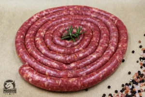 farmyard butchery, Beef Boerewors Thin