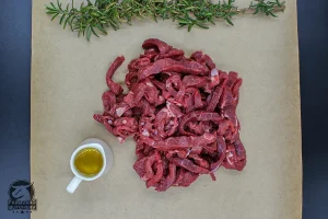 farmyard butchery, Beef Stirfry